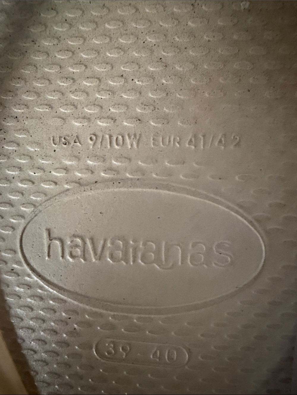 Havaianas Slim Flip Flops in Light Beige - Picture 5 of 5